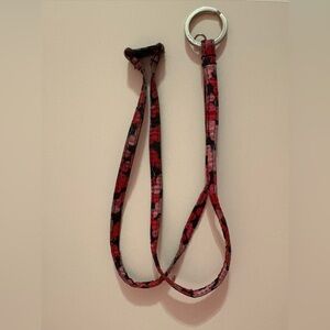 Vera Bradley Pink Mickey Balloon Lanyard